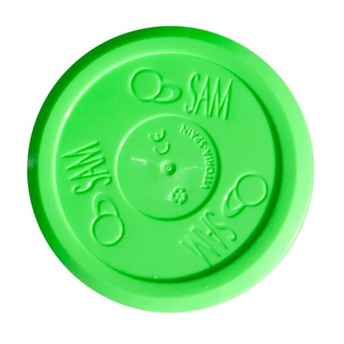 Sam air hockey - puck, verde